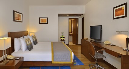 Radisson Jass Khajuraho Room Type - Deluxe Suite with Bathtub and One Way Complimentary Airport/Railway Transfer Radisson Jass Khajuraho Room Type - Deluxe Suite with Bathtub and One Way Complimentary Airport/Railway Transfer
