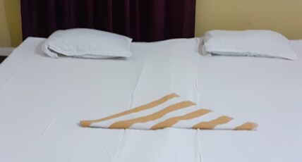 International Guest House Room Type - Non AC Classic Room in front Jhulla