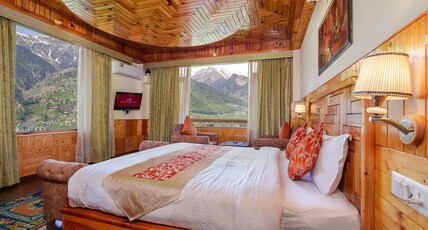 The Foghills : A Boutique Hotel & Cottages Room Type - Deluxe cottage room with MOUNTAIN view Centrally Heated with Balcony The Foghills : A Boutique Hotel & Cottages Room Type - Deluxe cottage room with MOUNTAIN view Centrally Heated with Balcony
