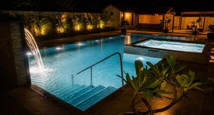 Pugmark Stays Luxury 4BHK Villa with Jacuzzi Room Type - Pugmark Stays Luxury 4BHK Villa with Jacuzzi