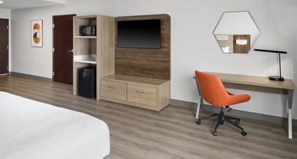 Holiday Inn Express Hotel and Suites - Odessa Room Type - 1 King Standard Mobility Accessible Transfer Shower