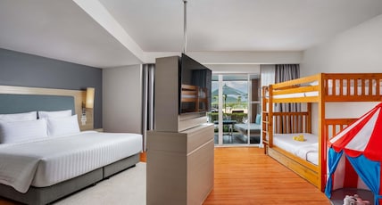 Pullman Phuket Panwa Beach Resort Room Type - JUNIOR SUITE FAMILY, One bedroom King Size Bed, 1 Bunk Bed, Garden View Pullman Phuket Panwa Beach Resort Room Type - JUNIOR SUITE FAMILY, One bedroom King Size Bed, 1 Bunk Bed, Garden View