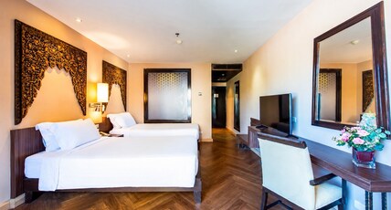 Garden Cliff Resort and Spa Room Type - Deluxe Room Sea View (Partial) Garden Cliff Resort and Spa Room Type - Deluxe Room Sea View (Partial)