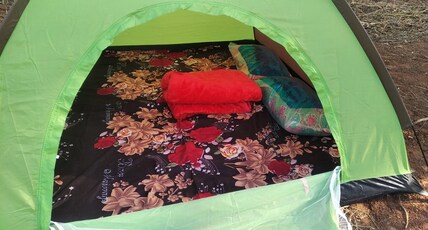 Aadhya Resorts & Camping tents Room Type - Camping Tents (common wash room)