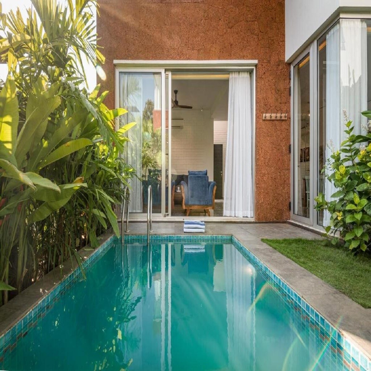Hireavilla | Luna - 2BHK Villa with Private Pool in Anjuna - Tap to explore photos