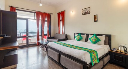 Treebo Spring Birds - 3Kms From Bhimtal Lake Room Type - Standard Room with Balcony And Valley View