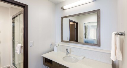 Hampton Inn & Suites Houston Atascocita Room Type - 1KN STDO MIC FRIDG WTBR NS