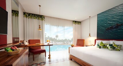 Estuary Sarovar Premiere, Poovar Island Room Type - Estuary View Room