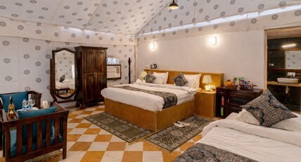 DESERT GALAXY CAMP Room Type - Swiss Luxury Tent