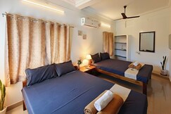 Villa De Compass | 3mins walk to Auroville beach