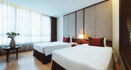 Paragon Saigon Hotel Room Type - Deluxe Twin Room with windows