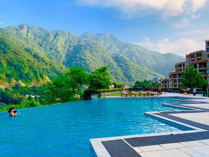 ALOHA On The Ganges 2BHK Ganga and Pool View 305 - Tap to explore photos