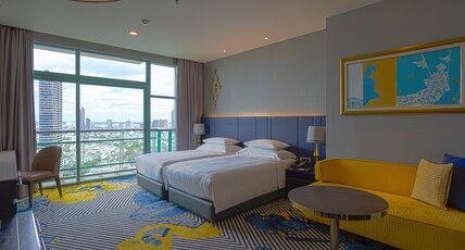 Chatrium Hotel Riverside Room Type - Grand Deluxe Room River View Twin Bed