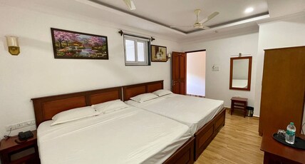 PALM PARADISE RESORT Room Type - Standard Room non AC and 2 beds