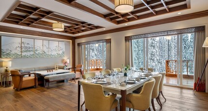 The Khyber Himalayan Resort & Spa Room Type - Luxury 2 Bedroom Cottage with Private Balcony + Private Lawn (Free Maid Accommodation) The Khyber Himalayan Resort & Spa Room Type - Luxury 2 Bedroom Cottage with Private Balcony + Private Lawn (Free Maid Accommodation)