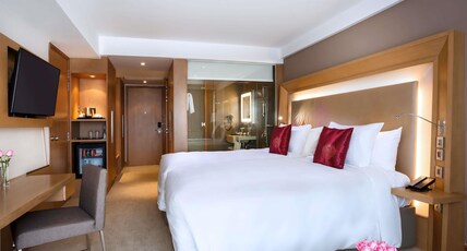 Novotel Yangon Max Room Type - Deluxe Room with Large Twin Beds and Sofa