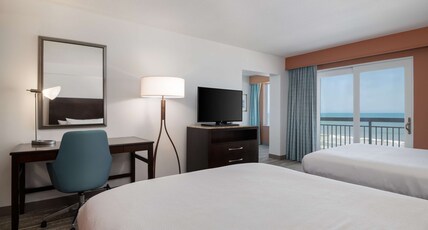 Hilton Garden Inn Daytona Beach Oceanfront Room Type - 2 QUEENS DELUXE OCEANFRONT
