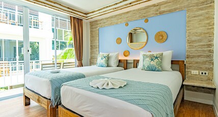 Ark Bar Beach Resort Room Type - Deluxe AB2 Twin Room