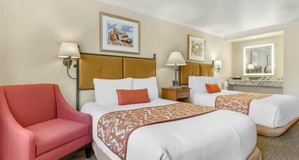Best Western Plus Arroyo Roble Hotel & Creekside Villas Room Type - 2 Queen Beds, Mobility Accessible, Communication Assistance, Roll In Shower, View, Non-Smoking, Full Best Western Plus Arroyo Roble Hotel & Creekside Villas Room Type - 2 Queen Beds, Mobility Accessible, Communication Assistance, Roll In Shower, View, Non-Smoking, Full