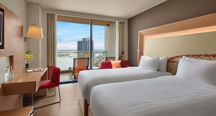 NOVOTEL DANANG PREMIER HAN RIVER Room Type - Superior Room, Balcony, Han River View Bay View - 2 Single Beds NOVOTEL DANANG PREMIER HAN RIVER Room Type - Superior Room, Balcony, Han River View Bay View - 2 Single Beds