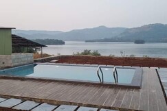 Kuteer by the lake 4bhk lake-Touch with private pool Pawna Lake Lonavala By The Explorer Stays