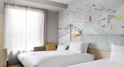 ibis Styles Tokyo Ginza East Room Type - Superior Room with 2 single beds and 1 sofa bed ibis Styles Tokyo Ginza East Room Type - Superior Room with 2 single beds and 1 sofa bed