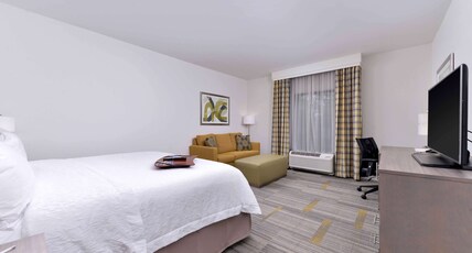 Hampton Inn & Suites by Hilton Shelby Room Type - 1 KING W SOFABED NS