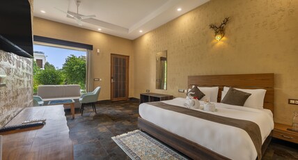 Echor The Corbett Nishk Resort, Jim Corbett Room Type - Executive Room with Private Deck