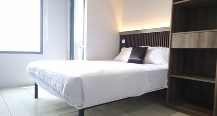 Hotel O cikarang Serviced apartment at Riverdale Room Type - Indonesia Deluxe Double