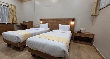Hotel Gulmohar Grand Room Type - Annex Deluxe Twin Bed Room 250 Mt away from Gulmohar Grand