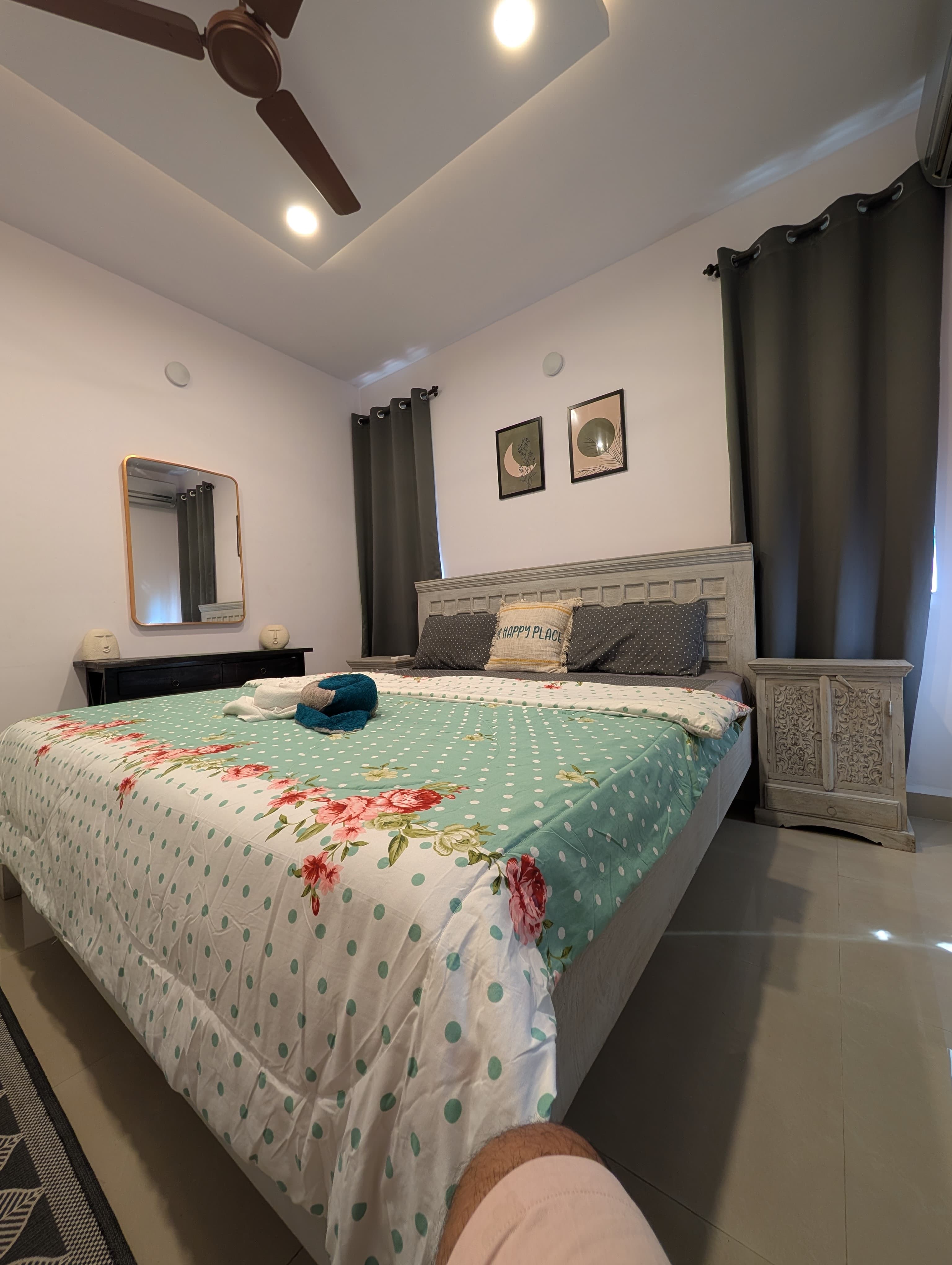 4BHK Private Pool Ivory Sands Villa  walk to Beach - Tap to explore photos
