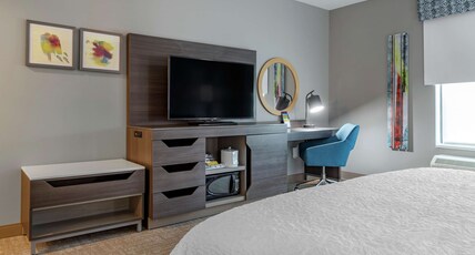 Hampton Inn by Hilton Camden Room Type - 1 KING ACC ROLL-IN SHWR NS