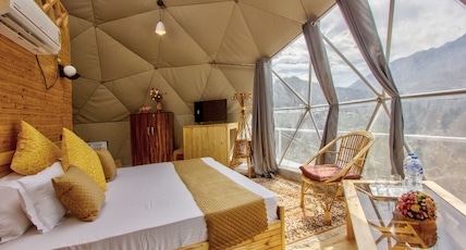 Regal Retreat Resort - A Mixture of Glamp & Tree House Room Type - Glamping Dom 3 Person Regal Retreat Resort - A Mixture of Glamp & Tree House Room Type - Glamping Dom 3 Person