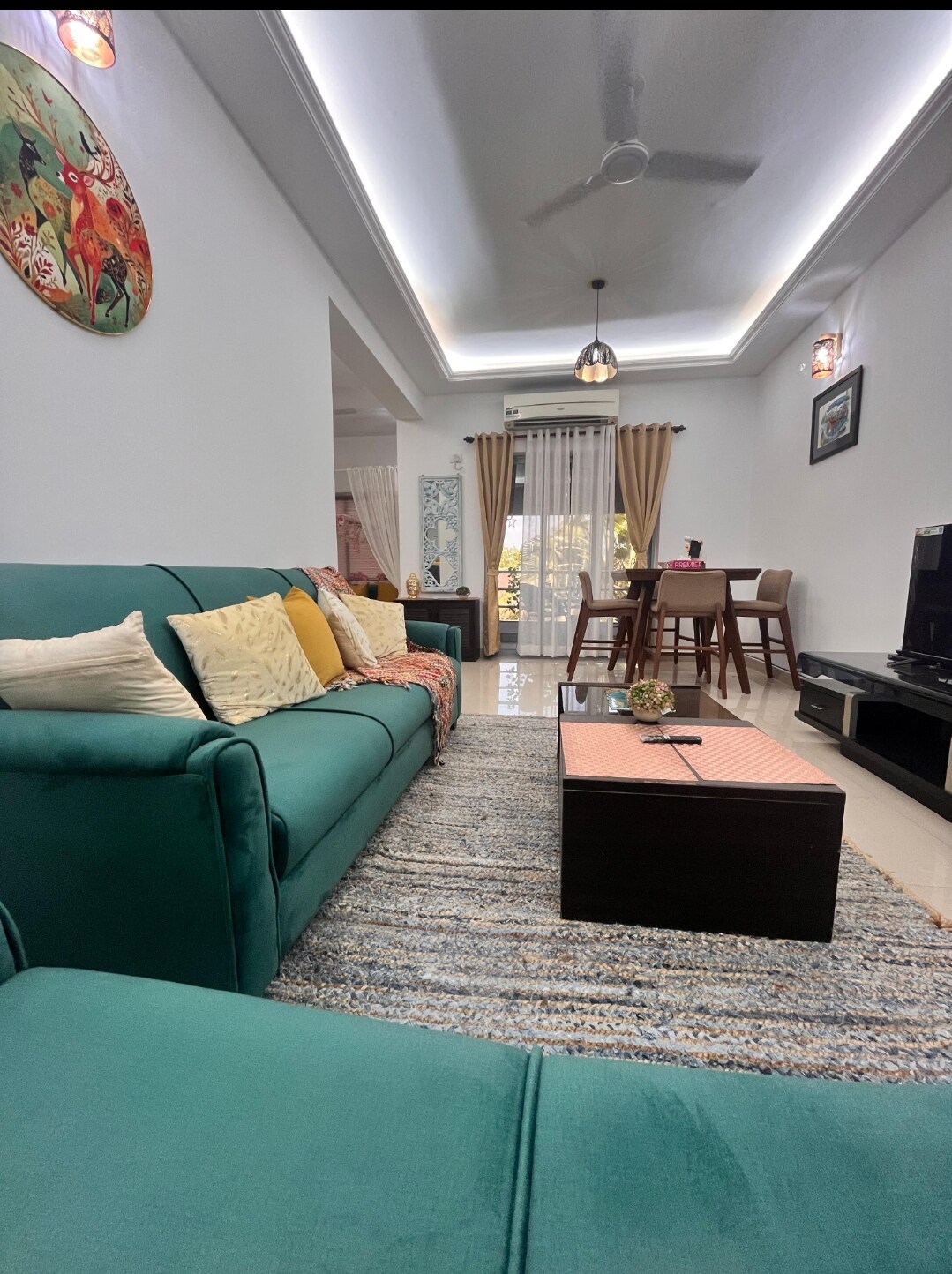 luxurious 2Bhk on Riverfront  9min Morjim Beach - Tap to explore photos