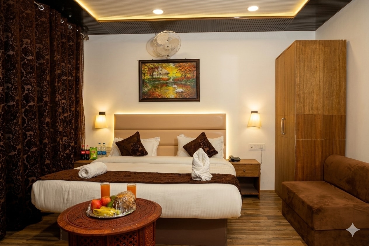 Hotel Mountain Orchard Retreat Pahalgam - Tap to explore photos