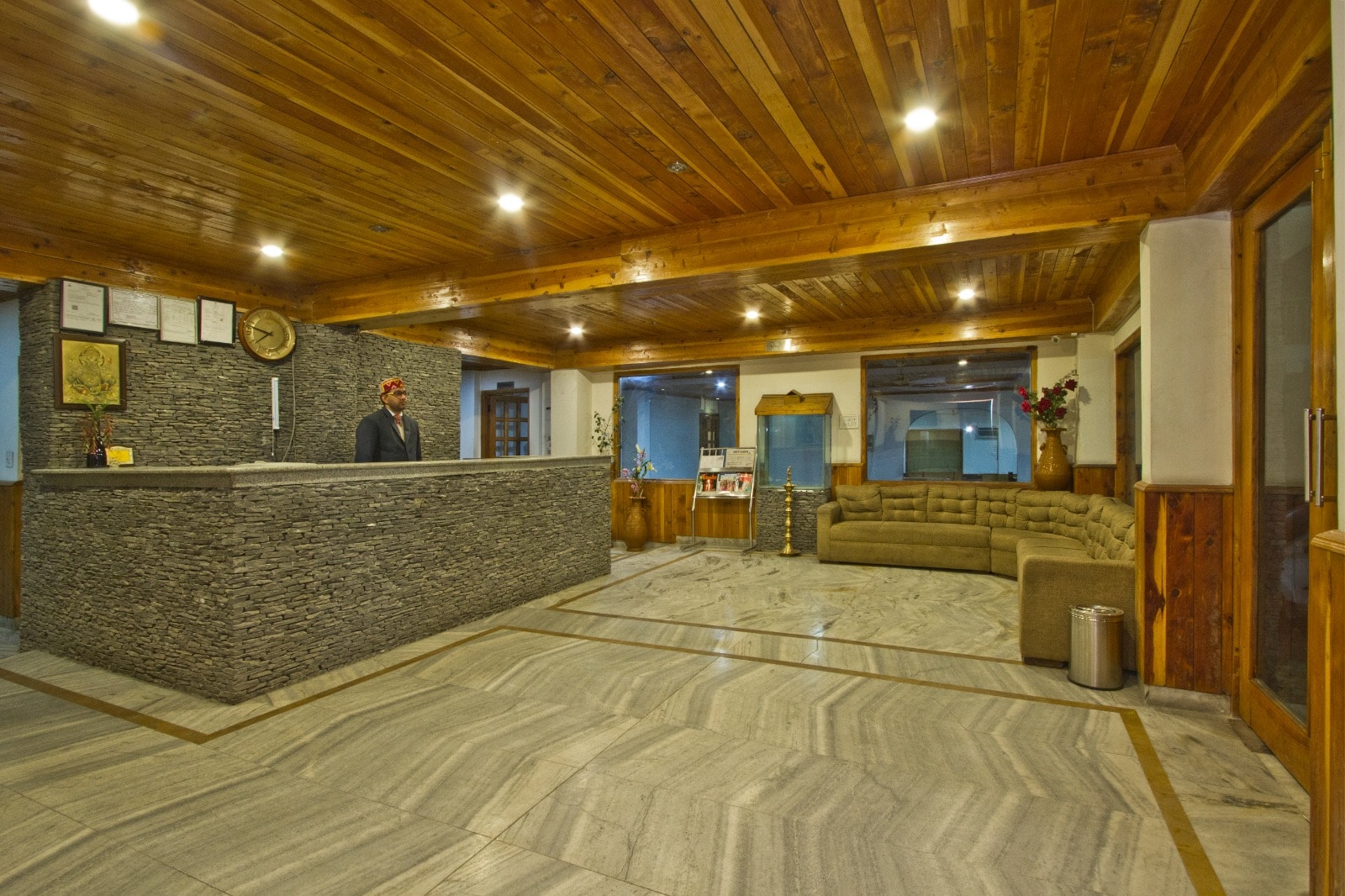 Two Bed Room Apartment with Common balcony valley view and Kitchen - Tap to explore photos