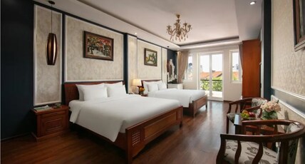 Hanoi Delica Hotel Room Type - Family Suite with Balcony Hanoi Delica Hotel Room Type - Family Suite with Balcony