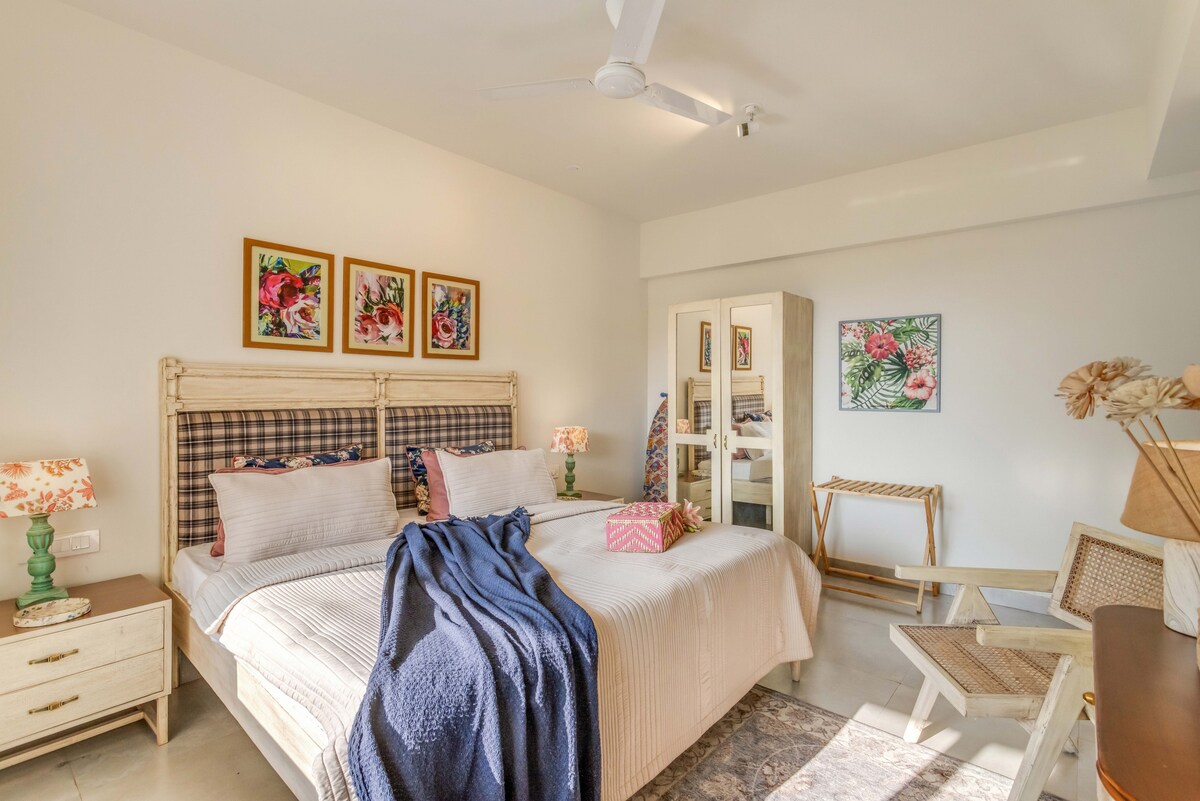 2BHK Apt -10mins to Candolim Beach by Unique Stays - Tap to explore photos