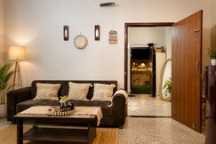 The Soul Stays Anvaya 1bhk back garden Patio