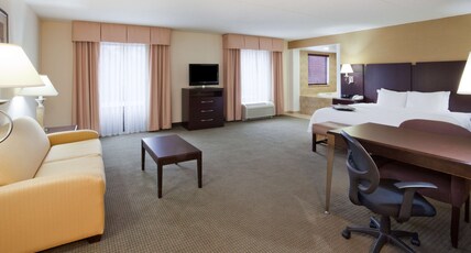 Hampton Inn & Suites by Hilton Lino Lakes Room Type - 1KNG STUDIO WHIRLPL NOSMOK