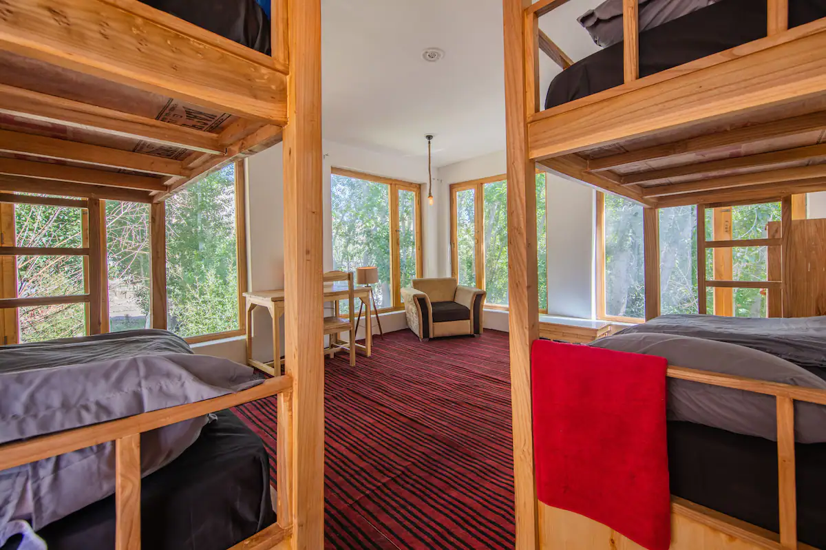 Gutur House | A Boutique Hostel In Leh Room Type - Basecamp Dorm (4 Bed Mixed)