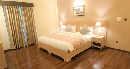 Starlit Suites Shirdi Room Type - Deluxe One Bedroom Suite with Kitchenette Living Area and Balcony Starlit Suites Shirdi Room Type - Deluxe One Bedroom Suite with Kitchenette Living Area and Balcony