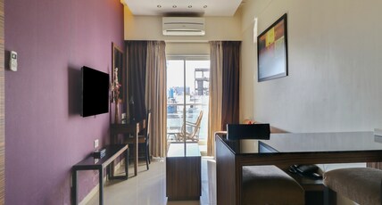 The Gold Haven Serviced Residences Room Type - EXECUTIVE SUITE ROOM 1BHK with Balcony