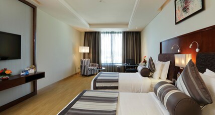 Yashail Hotel Haridwar Room Type - Double or TWIN Bedded Deluxe Room (Non  smoking room)