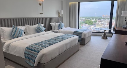 Hotel Veritas Grand Room Type - Family Deluxe Room(1 King Bed+ 1 Single Bed) Hotel Veritas Grand Room Type - Family Deluxe Room(1 King Bed+ 1 Single Bed)