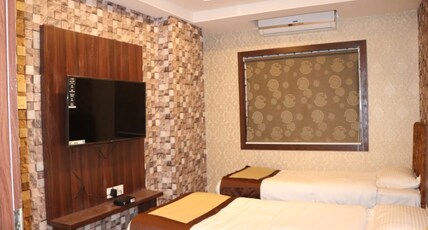 Hotel Angina Room Type - Twin Bed AC Room with Work Desk