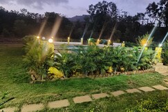 Tranquil Haven 1 BHK with Pool Nature Getaway