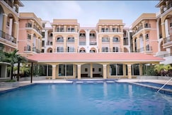 Resort Style 1BHK with Pool Steam Gym Games