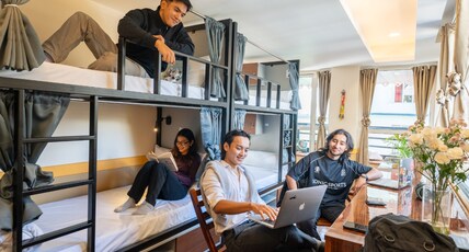 Moustache Hostel Gangtok Room Type - 8 Bed Mixed Dorm