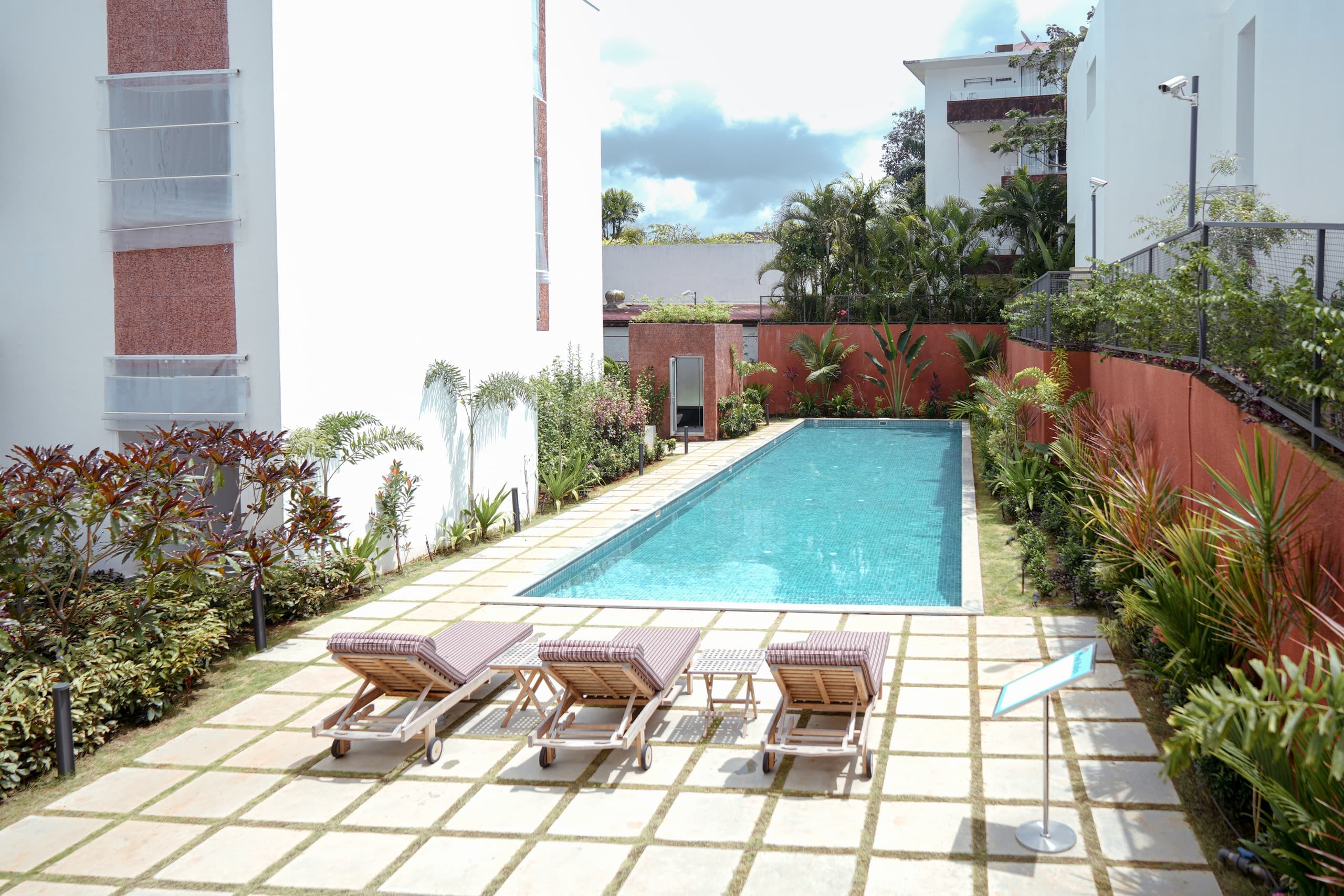 ElVolar 2BHK Apartment w Common Pool (304) - Tap to explore photos